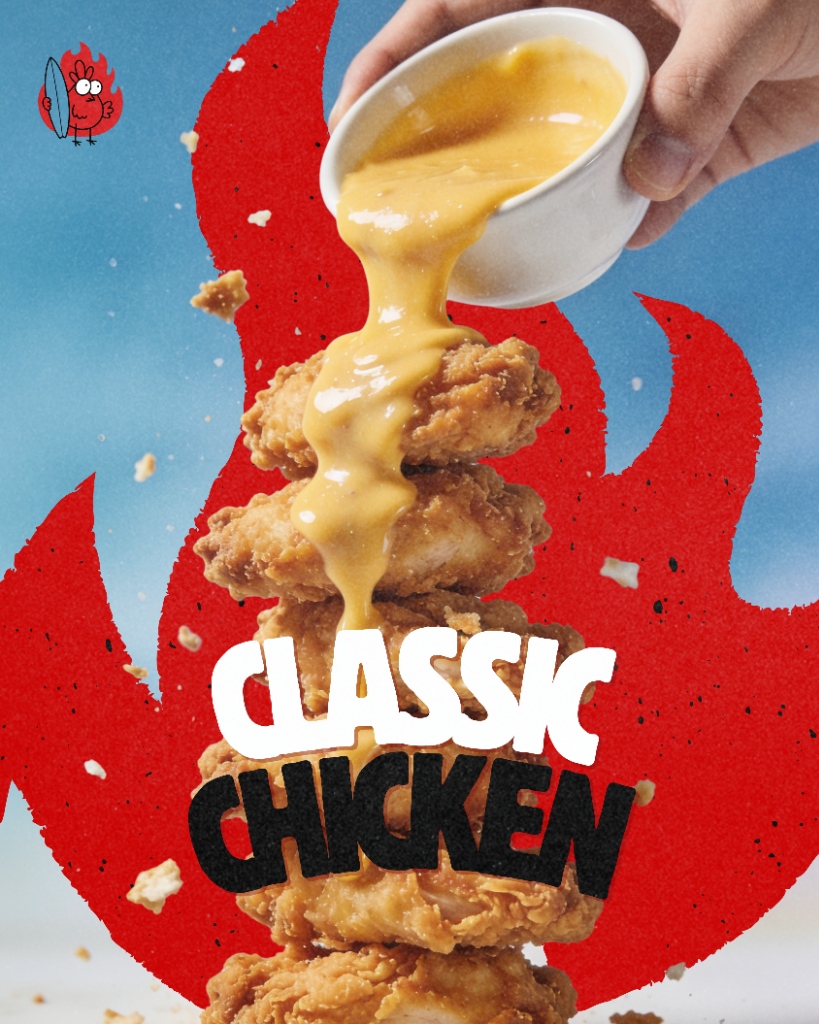 Beach Fried Classic Chicken dipping sauce visual