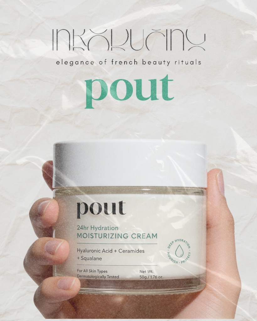 Pout campaign jar close-up: 24hr hydration